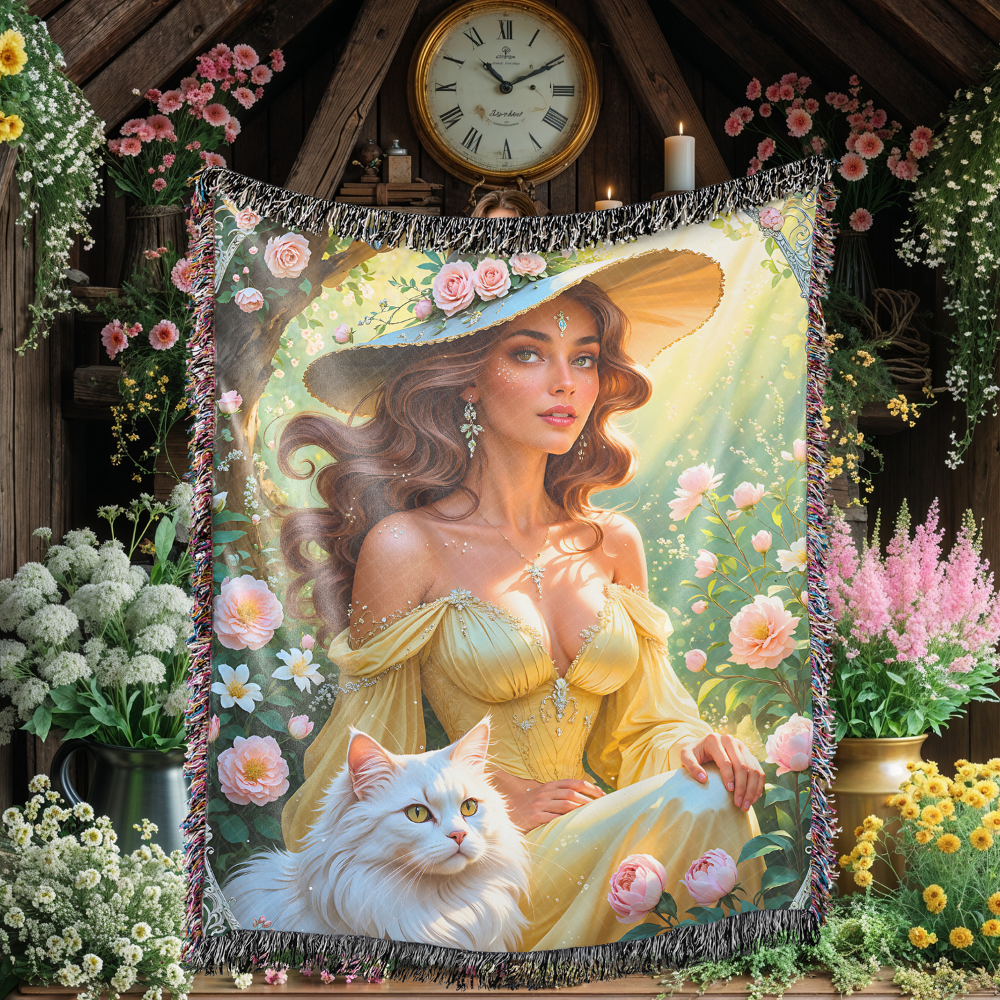 Witch Woven Blanket