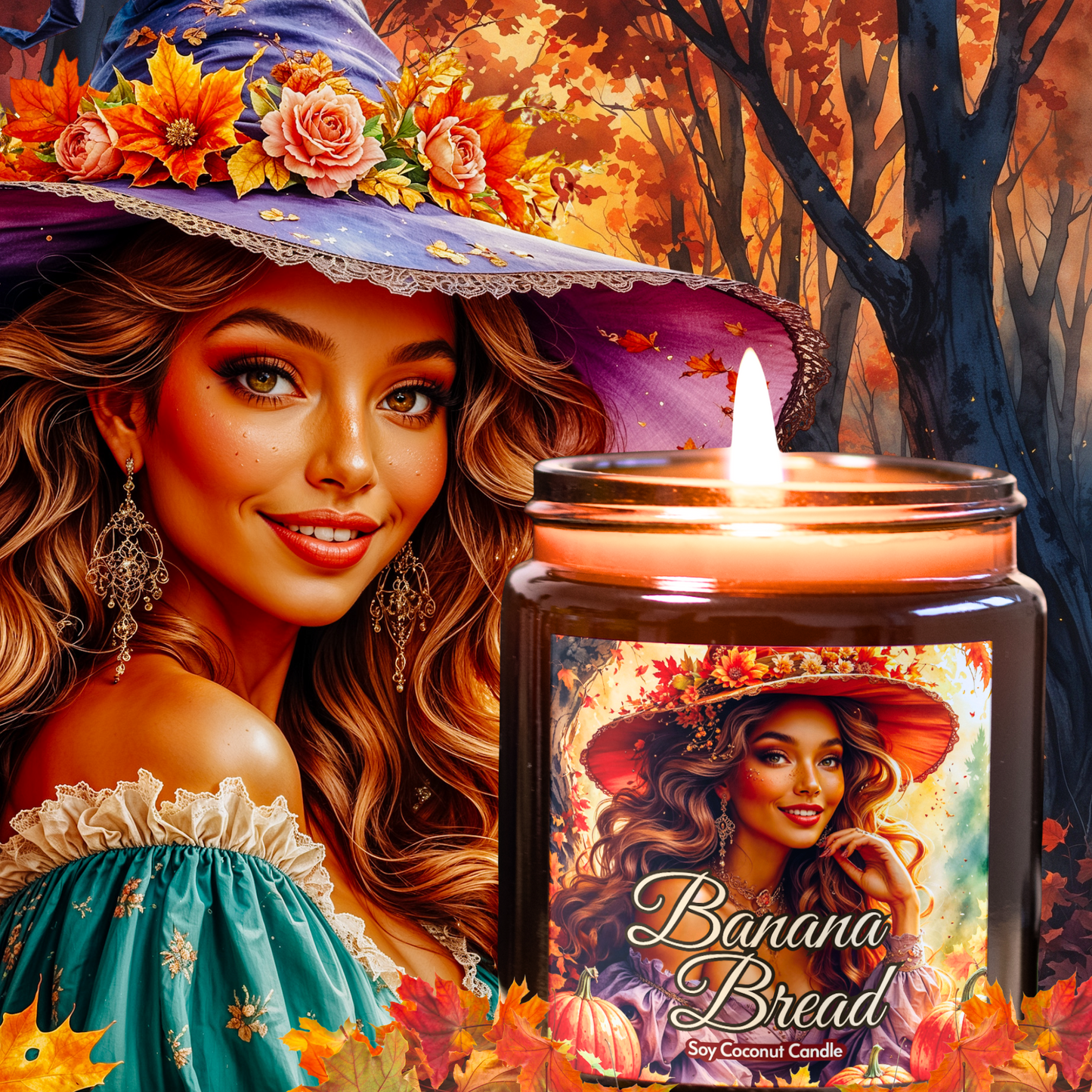 Banana Bread Candle