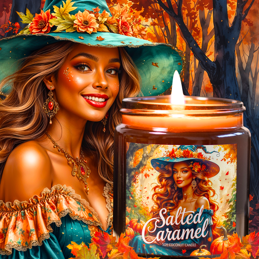 Salted Caramel Soy Candle