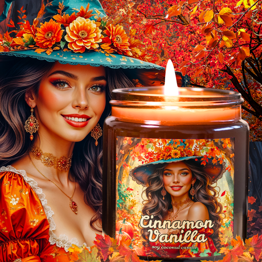 Cinnamon Vanilla Soy Candle