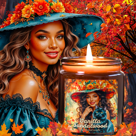 Vanilla Sandalwood Soy Candle