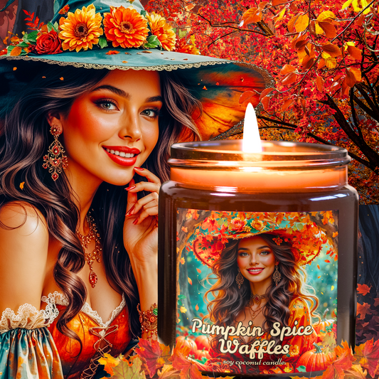 Pumpkin Spice Waffles Soy Candle