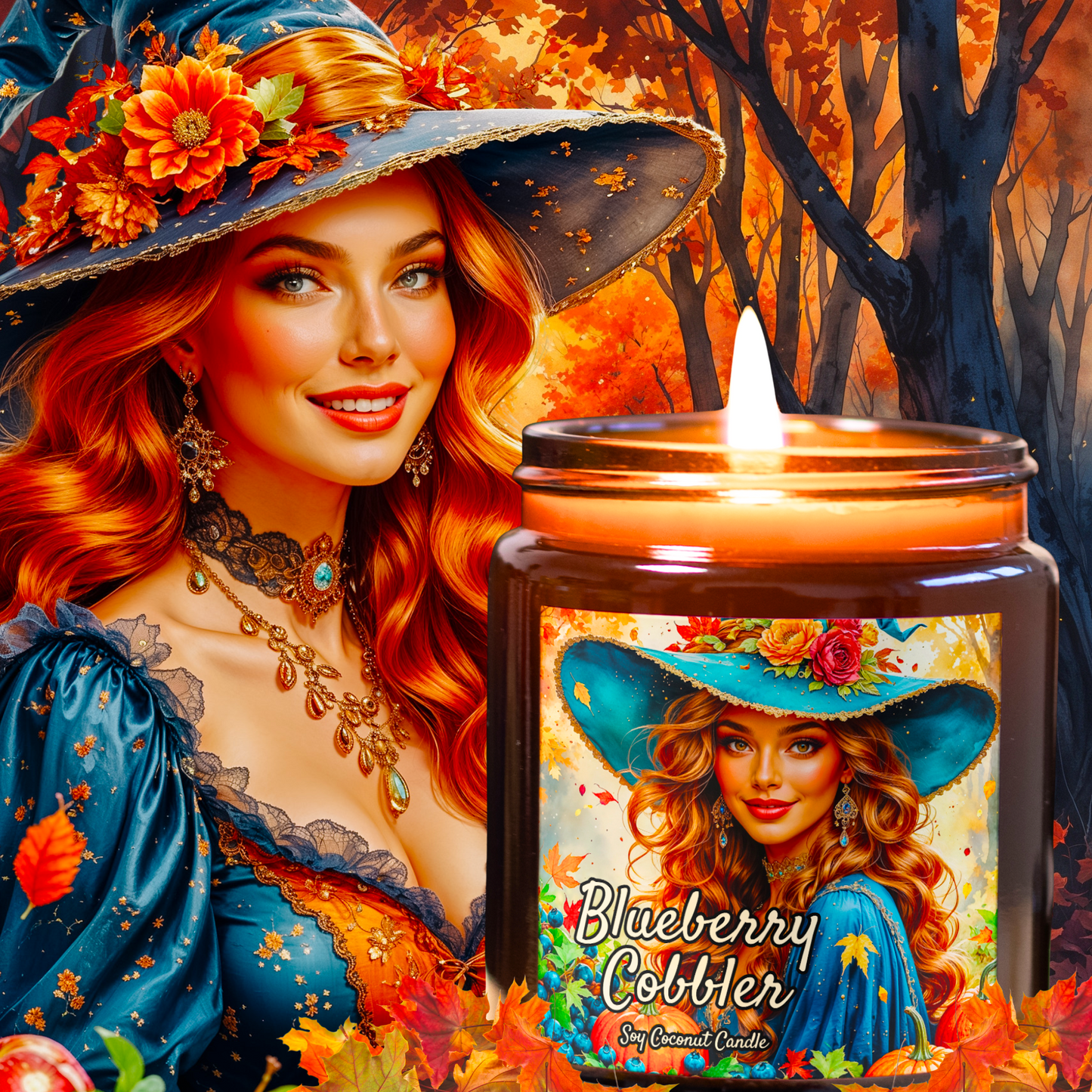 Blueberry Cobbler Soy Candle