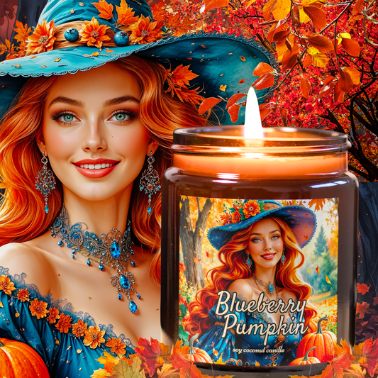 Blueberry Pumpkin Soy Candle