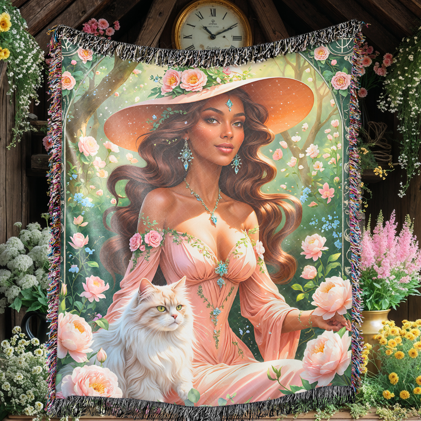 Witch Woven Blanket
