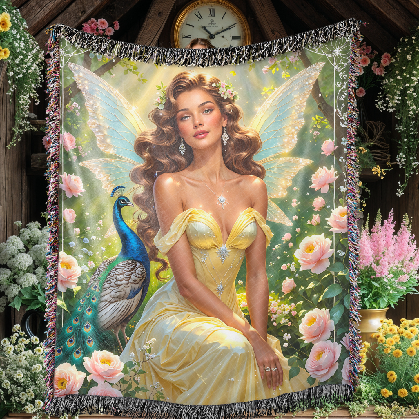 Enchanted Fairy Cotton Blanket