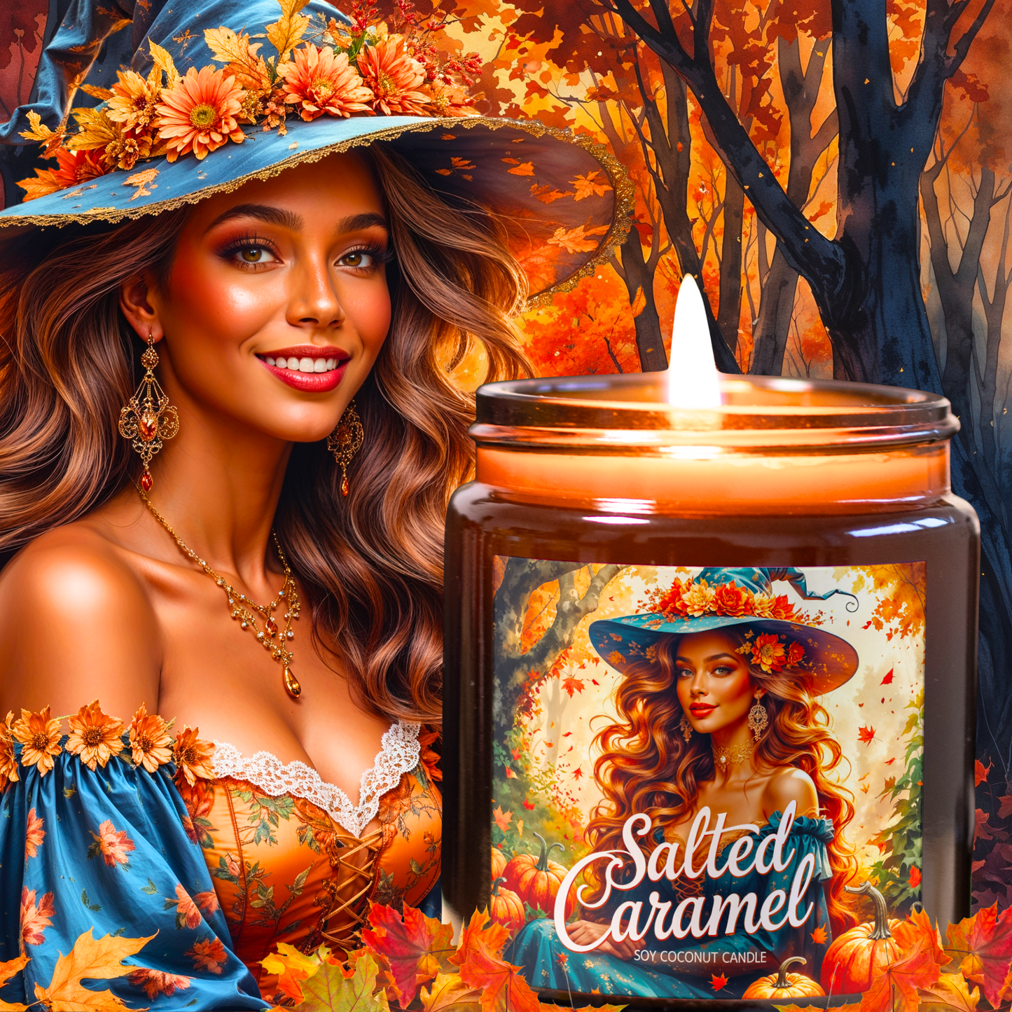 Salted Caramel Soy Candle