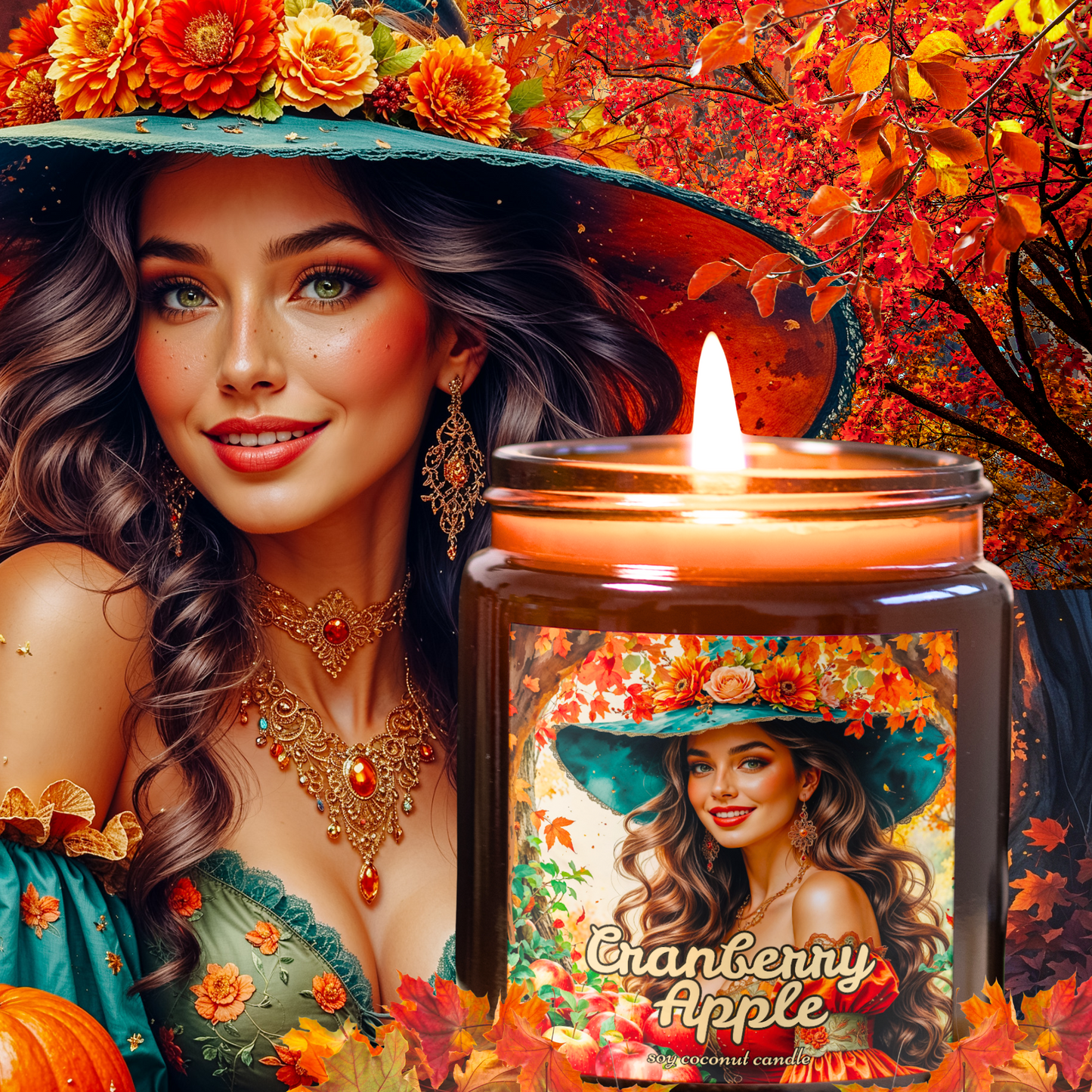 Cranberry Apple Soy Candle