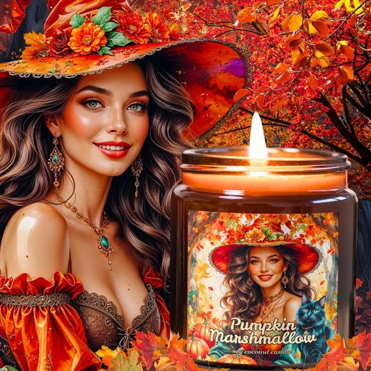 Marshmallow Pumpkin Soy Candle