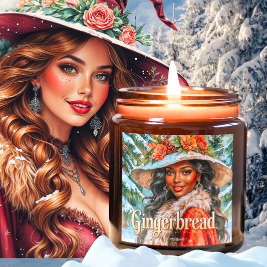 Gingerbread Candle