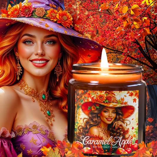 Caramel Apples Soy Candle