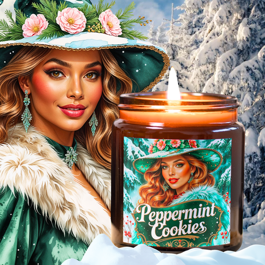 Peppermint Cookie Candle
