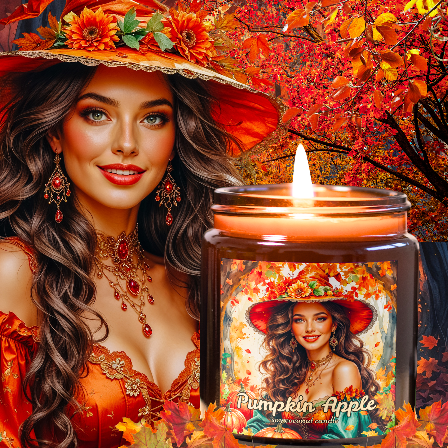 Pumpkin Apple Soy Candle