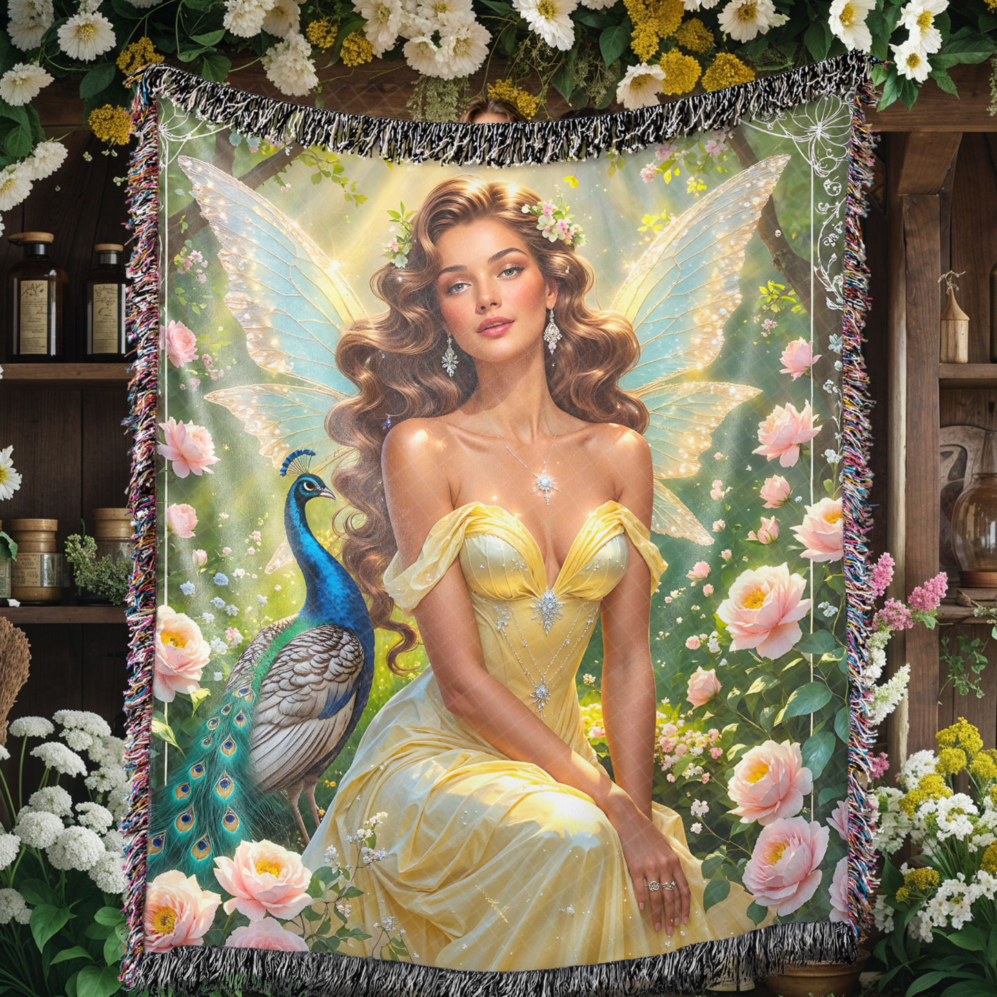 Enchanted Fairy Cotton Blanket