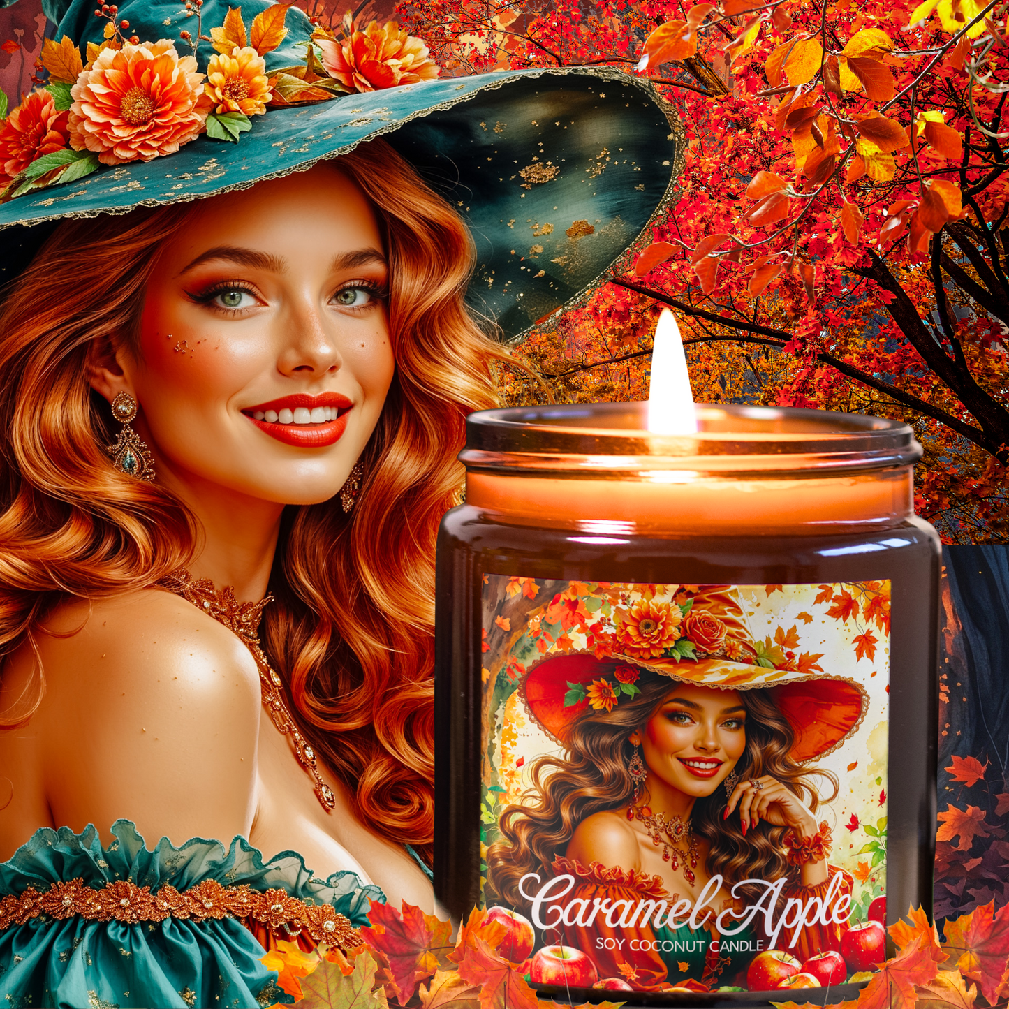 Caramel Apples Soy Candle