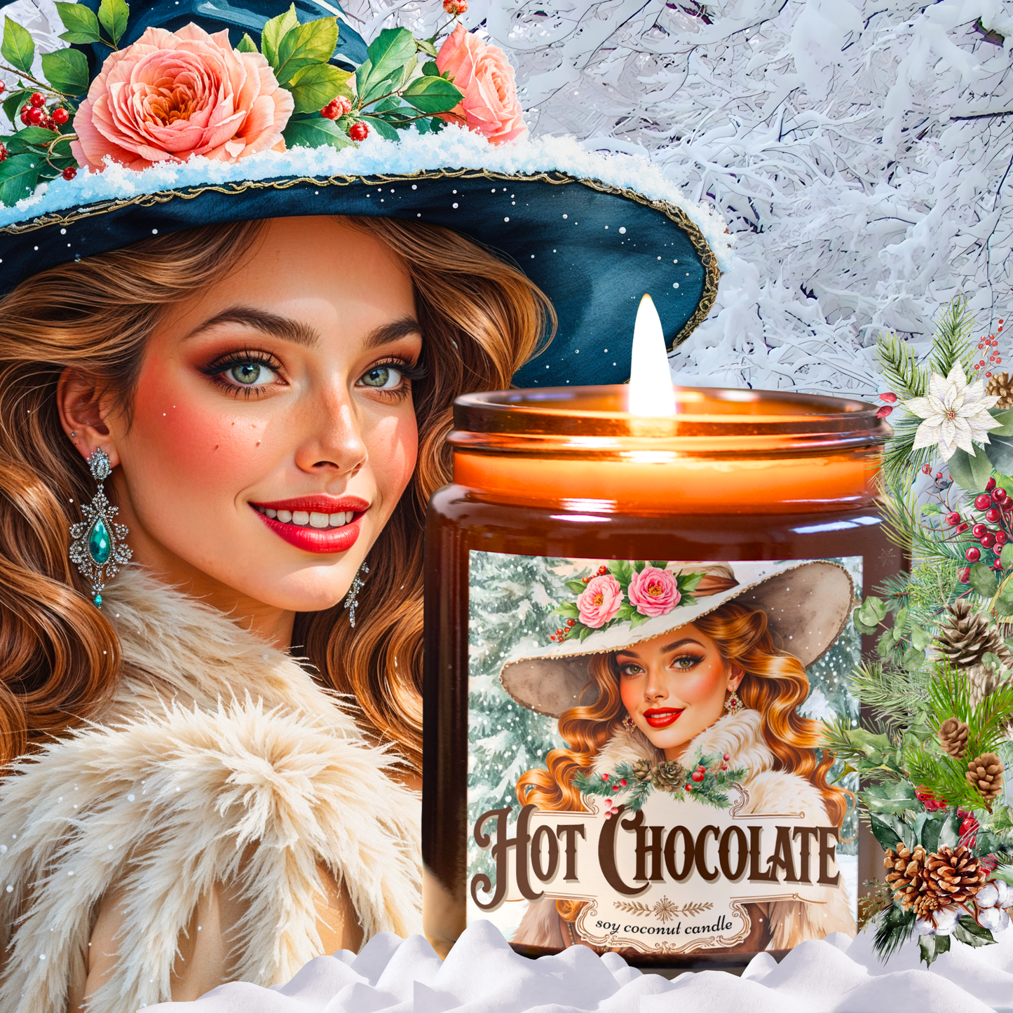 Hot Chocolate Candle