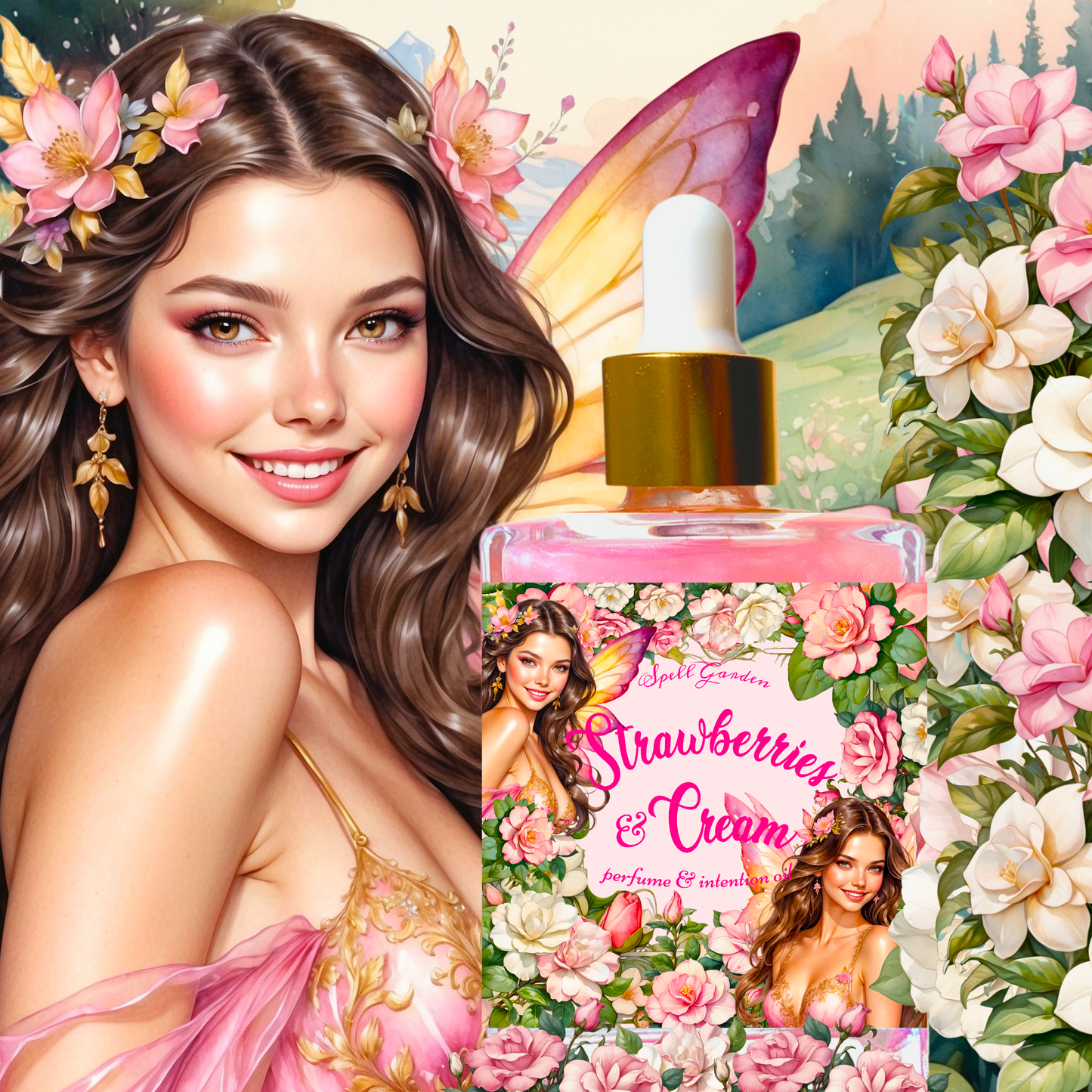 Strawberries & Cream Perfume Oil & Body Butter