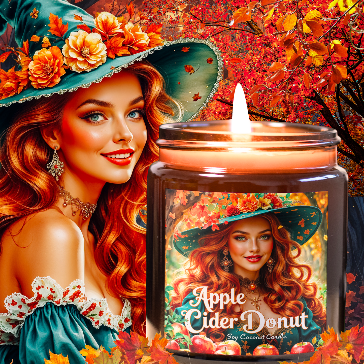 Apple Cider Donuts Soy Candle