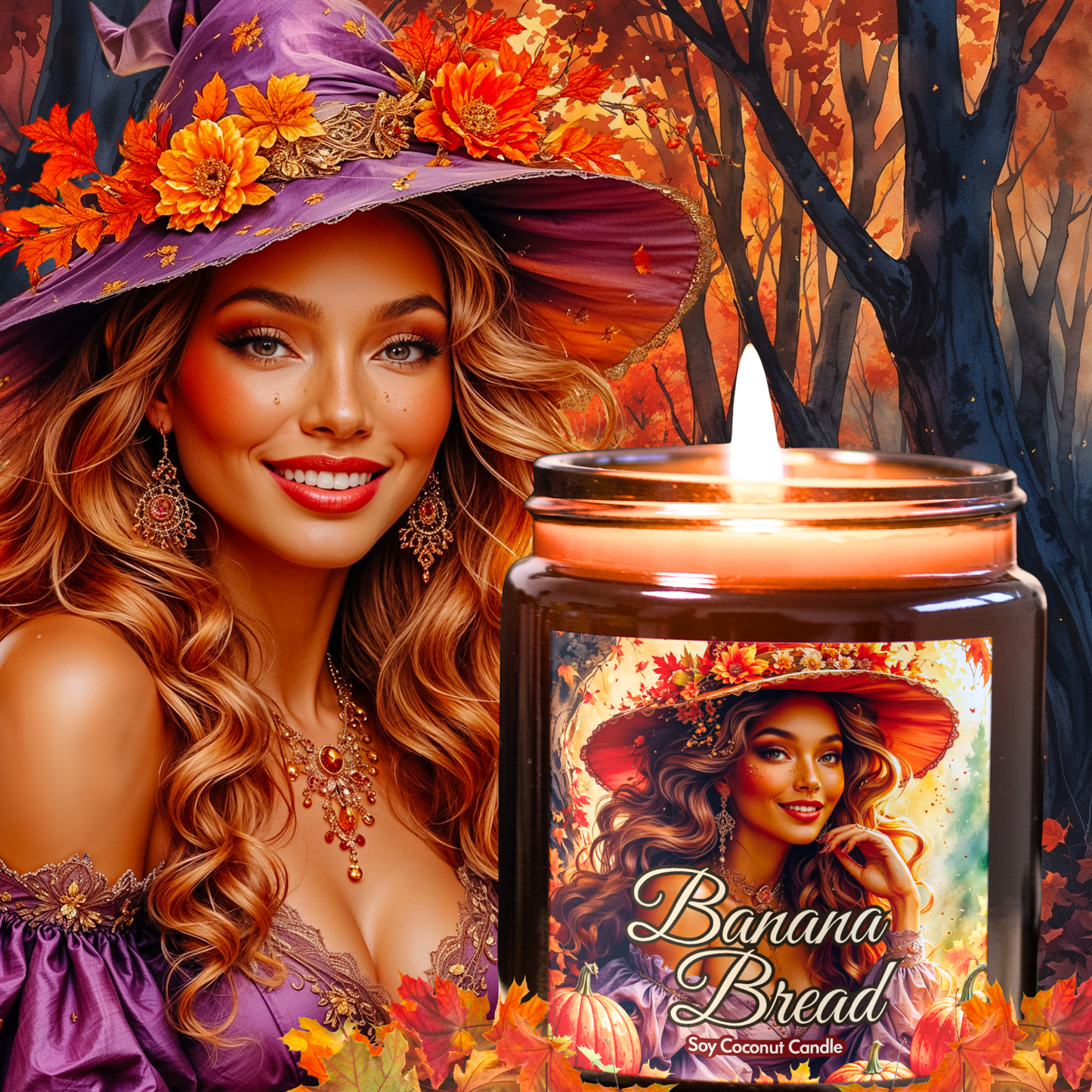 Banana Bread Candle