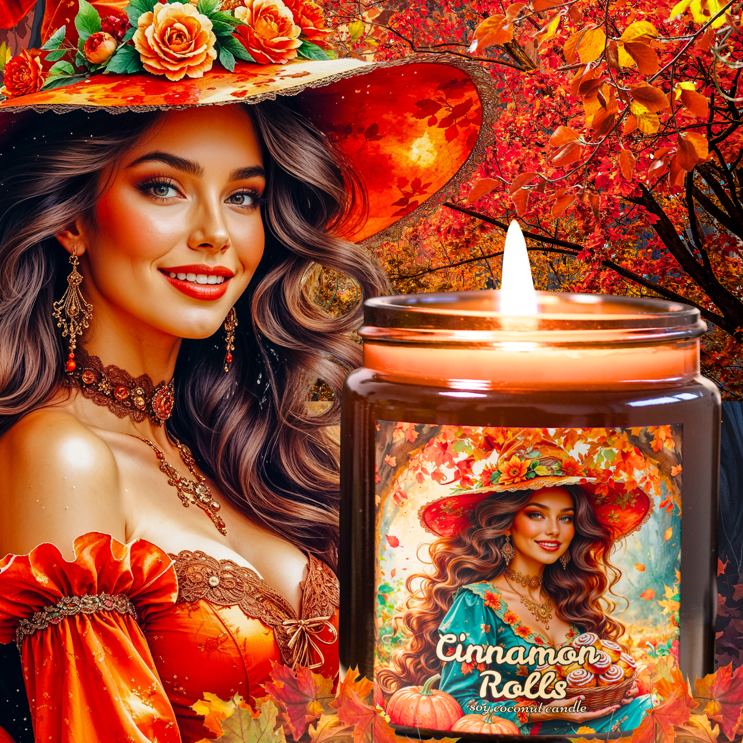 Iced Cinnamon Rolls Soy Candle