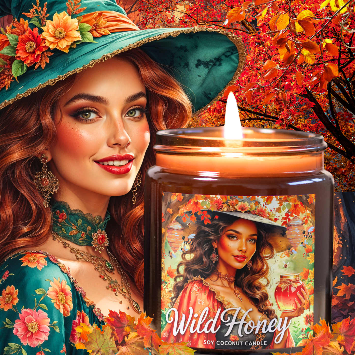 Wildflower Honey Soy Coconut Candle