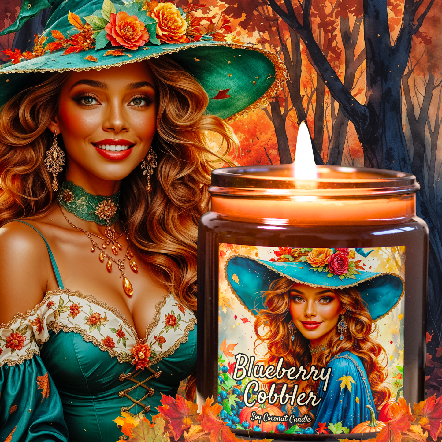 Blueberry Cobbler Soy Candle