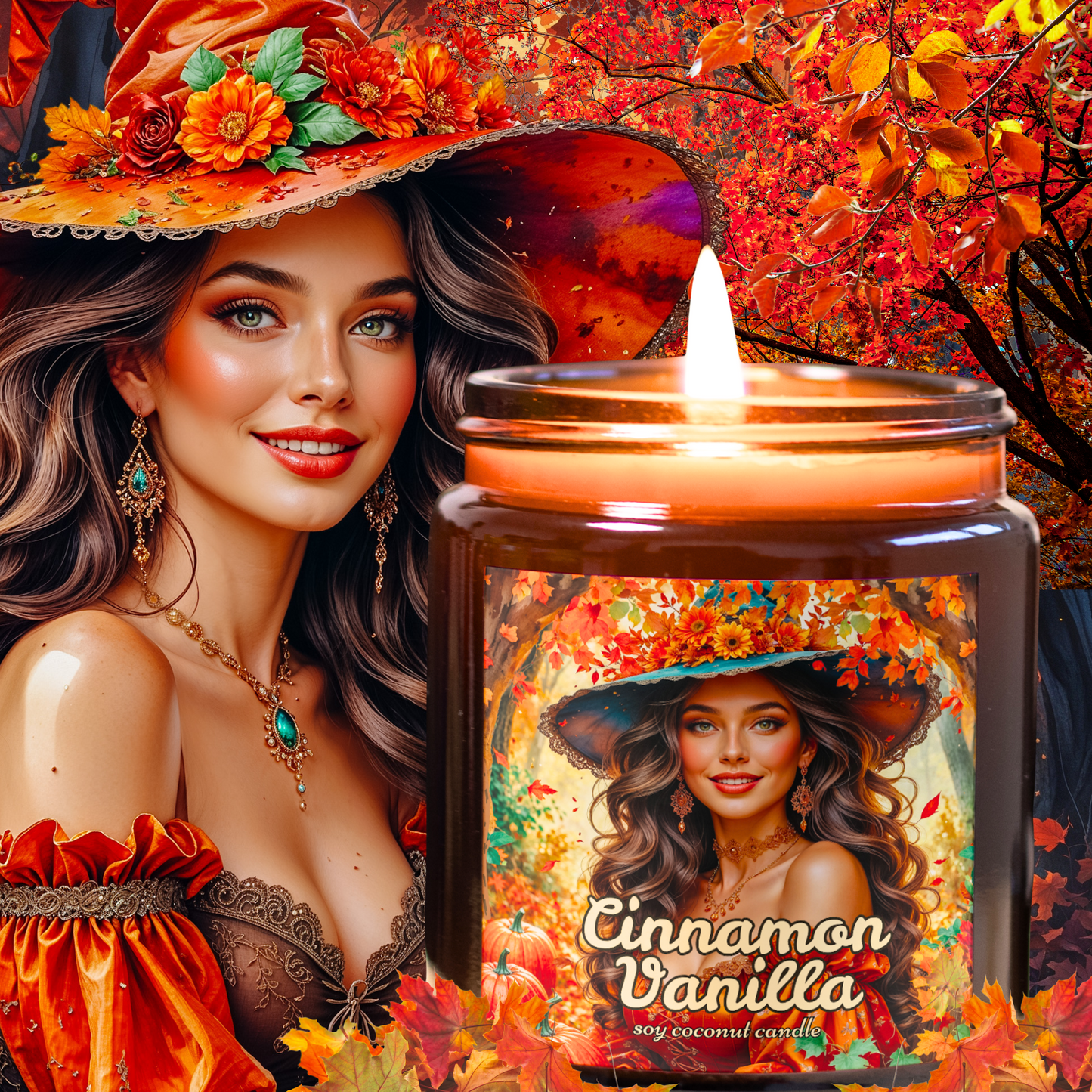 Cinnamon Vanilla Soy Candle
