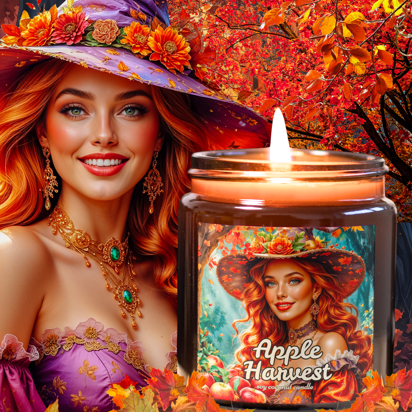 Fresh Picked Apples Soy Candle