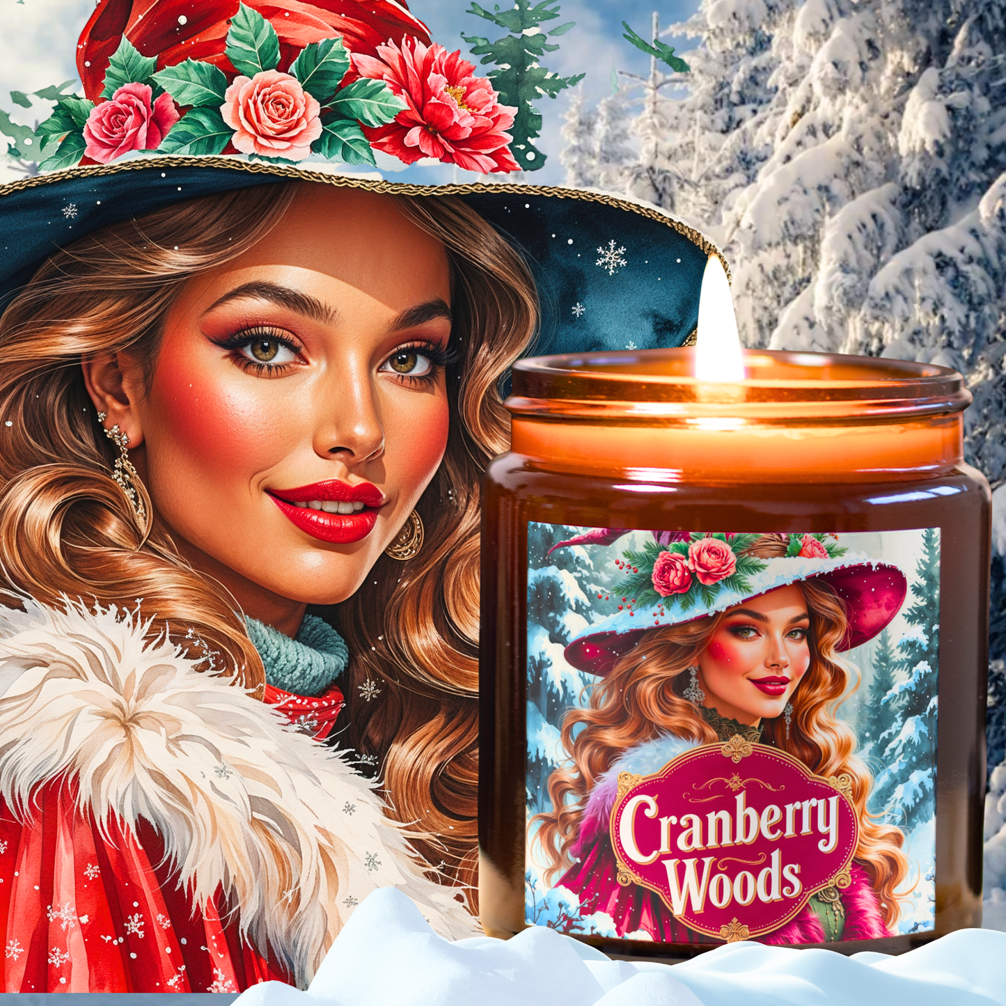 Cranberry Woods Candle