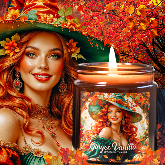Ginger Vanilla Soy Candle