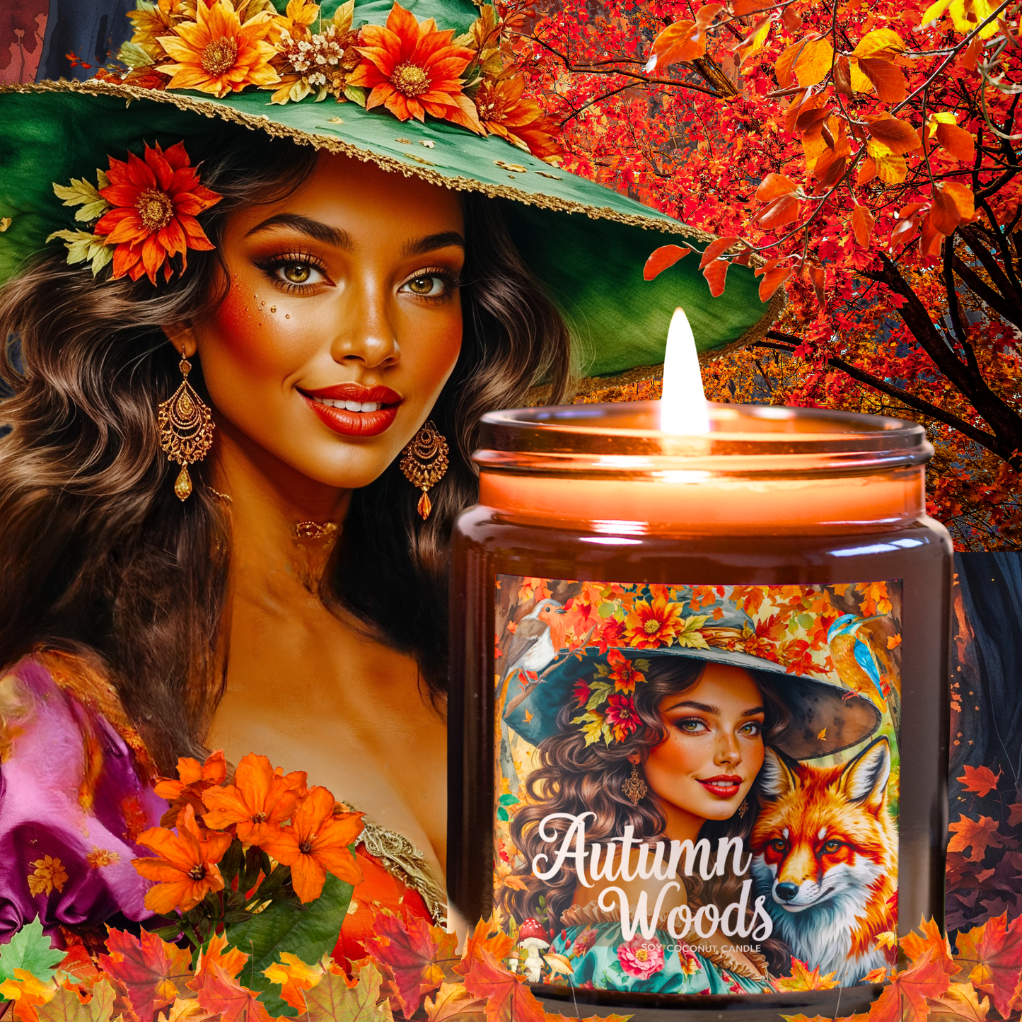 Autumn Woods Soy Candle
