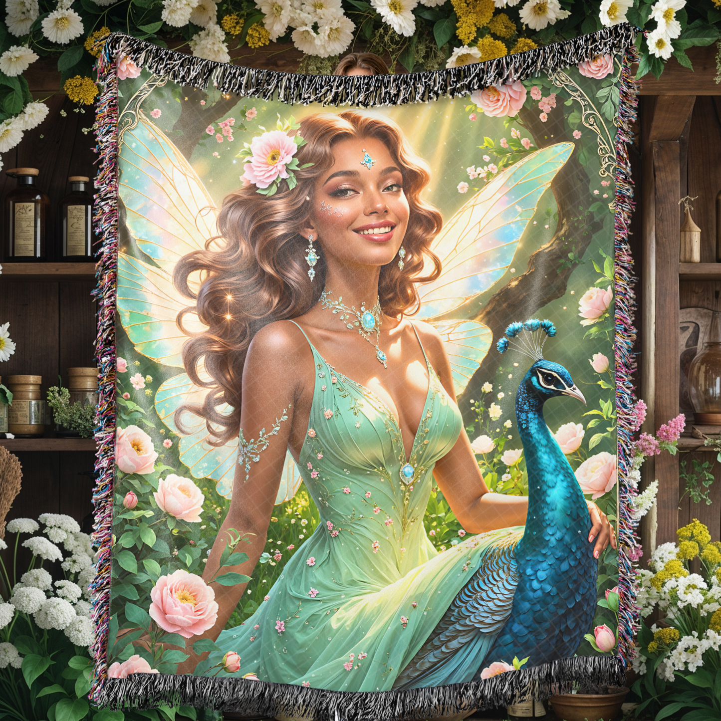 Enchanted Fairy Cotton Blanket