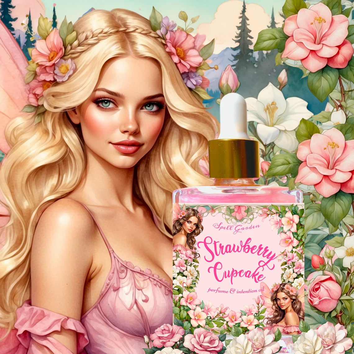 Strawberry Cupcake Perfume Oil & Body Butter