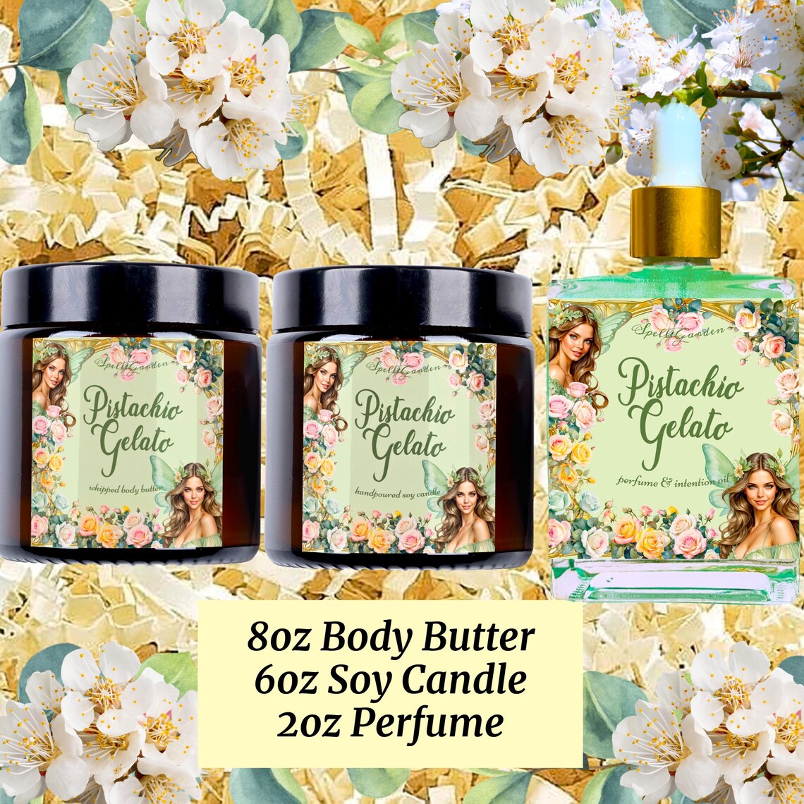 Pistachio Gelato Perfume Oil & Body Butter