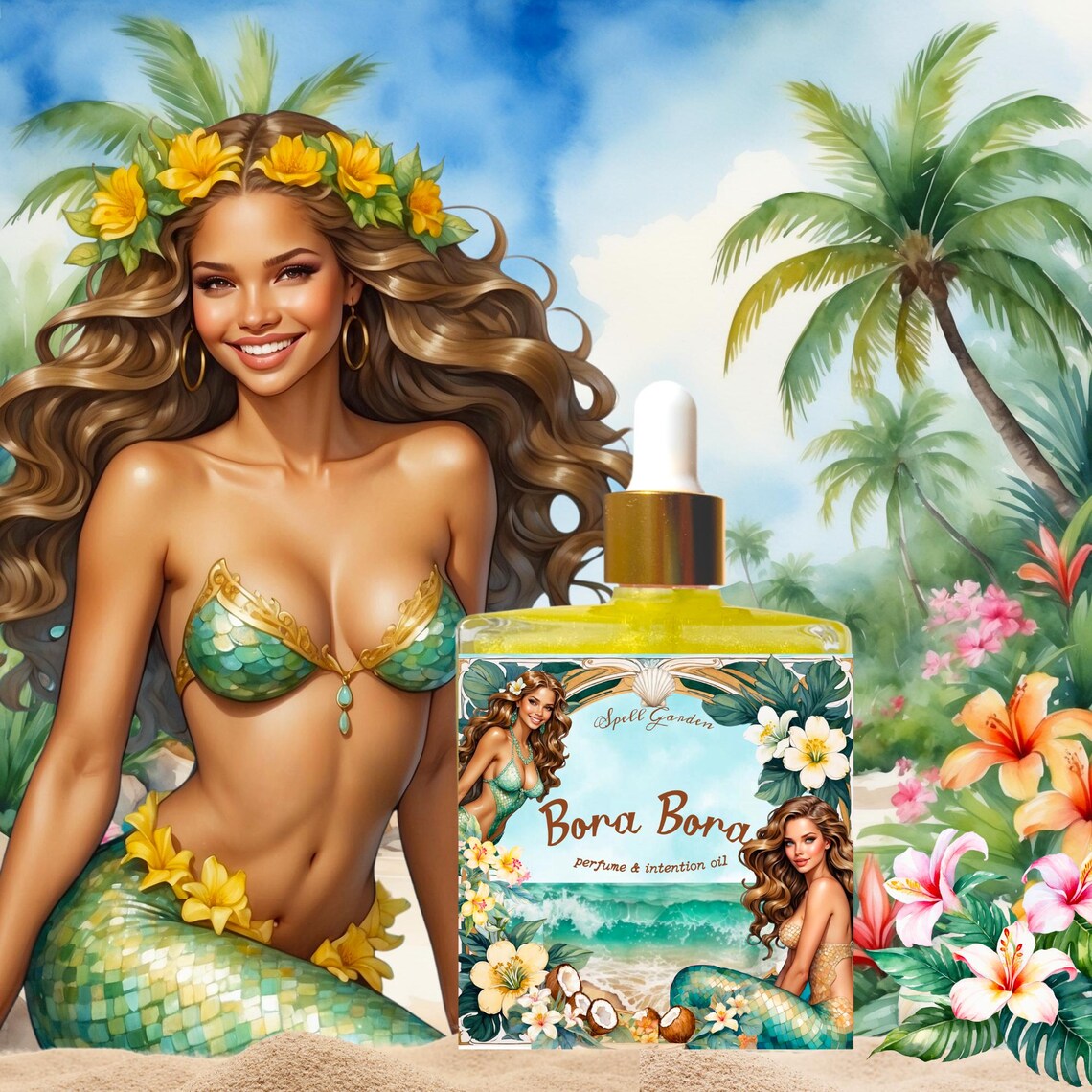 Bora Bora Coconut Perfume Oil & Body Butter