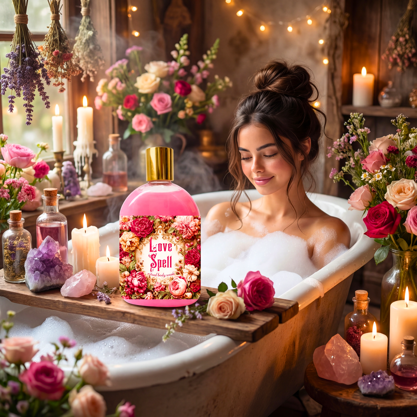 Love Spell Body Wash – Love Bath Ritual