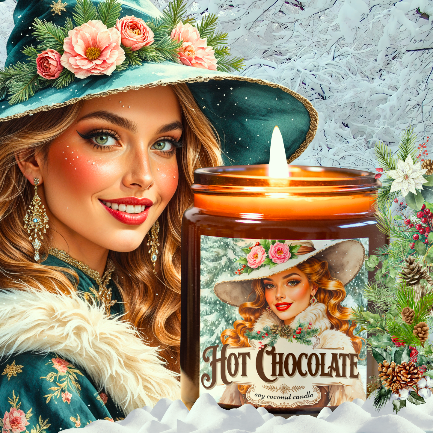 Hot Chocolate Candle