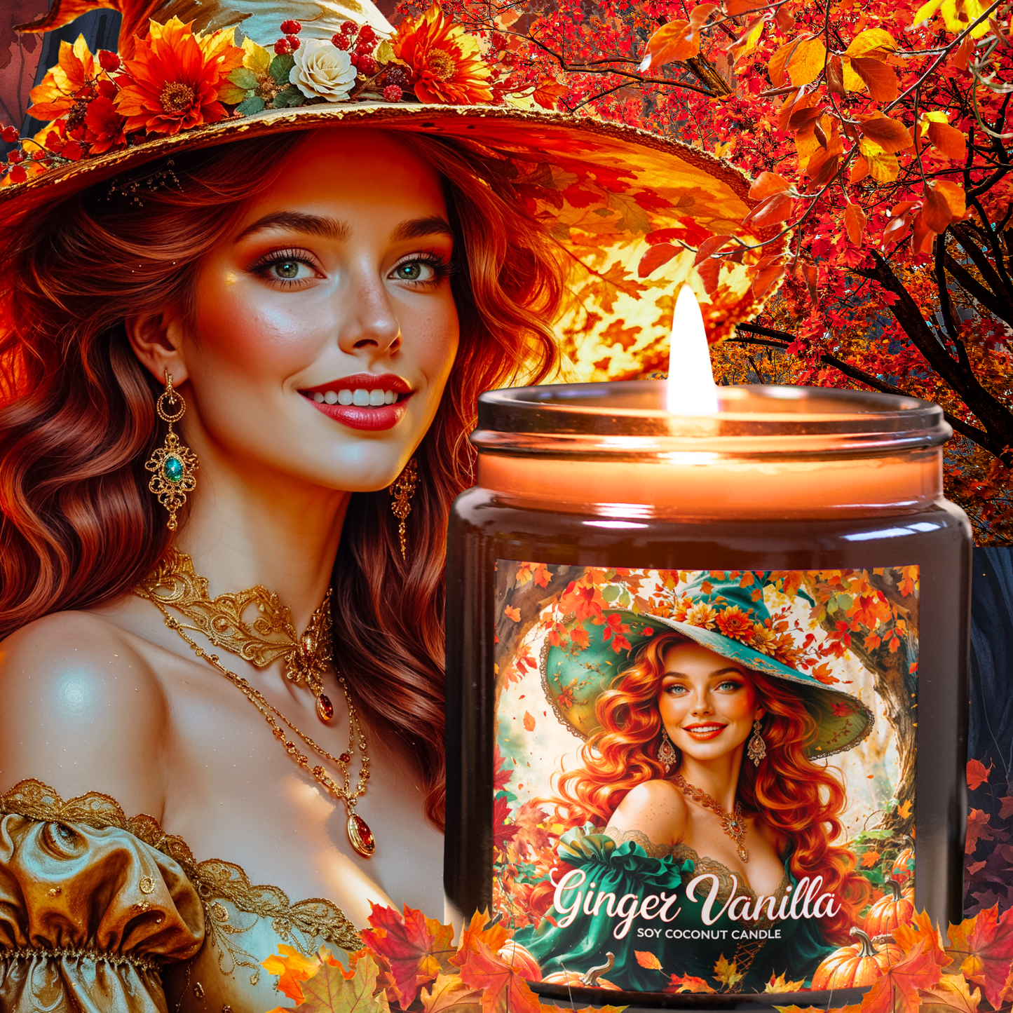 Ginger Vanilla Soy Candle