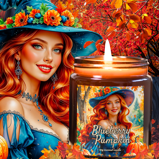 Blueberry Pumpkin Soy Candle