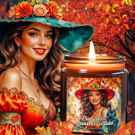 Marshmallow Pumpkin Soy Candle