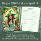 2026 Green Witch Digital Planner – Hyperlinked PDF for GoodNotes, Notability &amp; more
