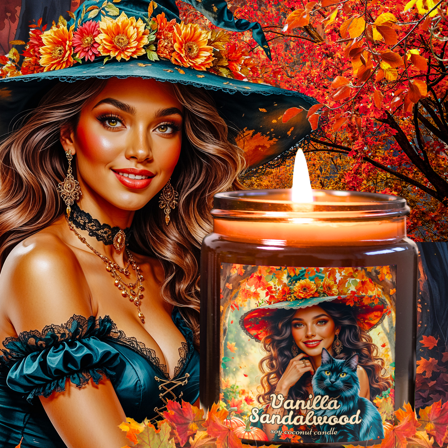Vanilla Sandalwood Soy Candle