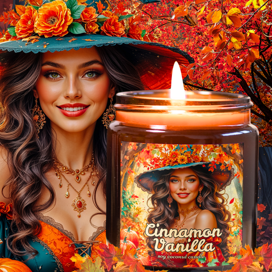 Cinnamon Vanilla Soy Candle