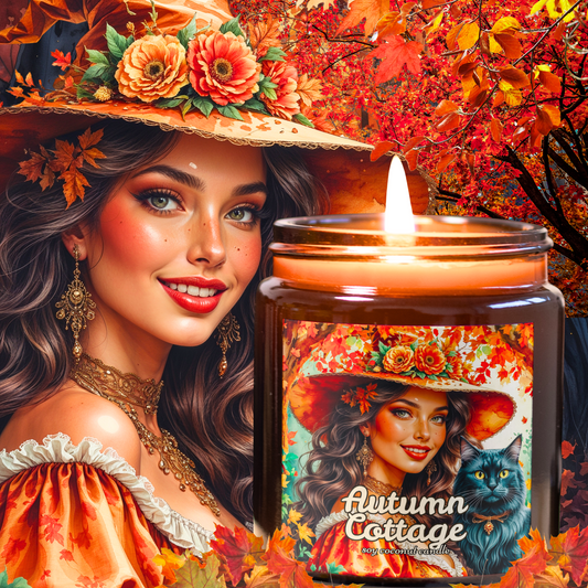 Cozy Autumn Cottage Soy Candle