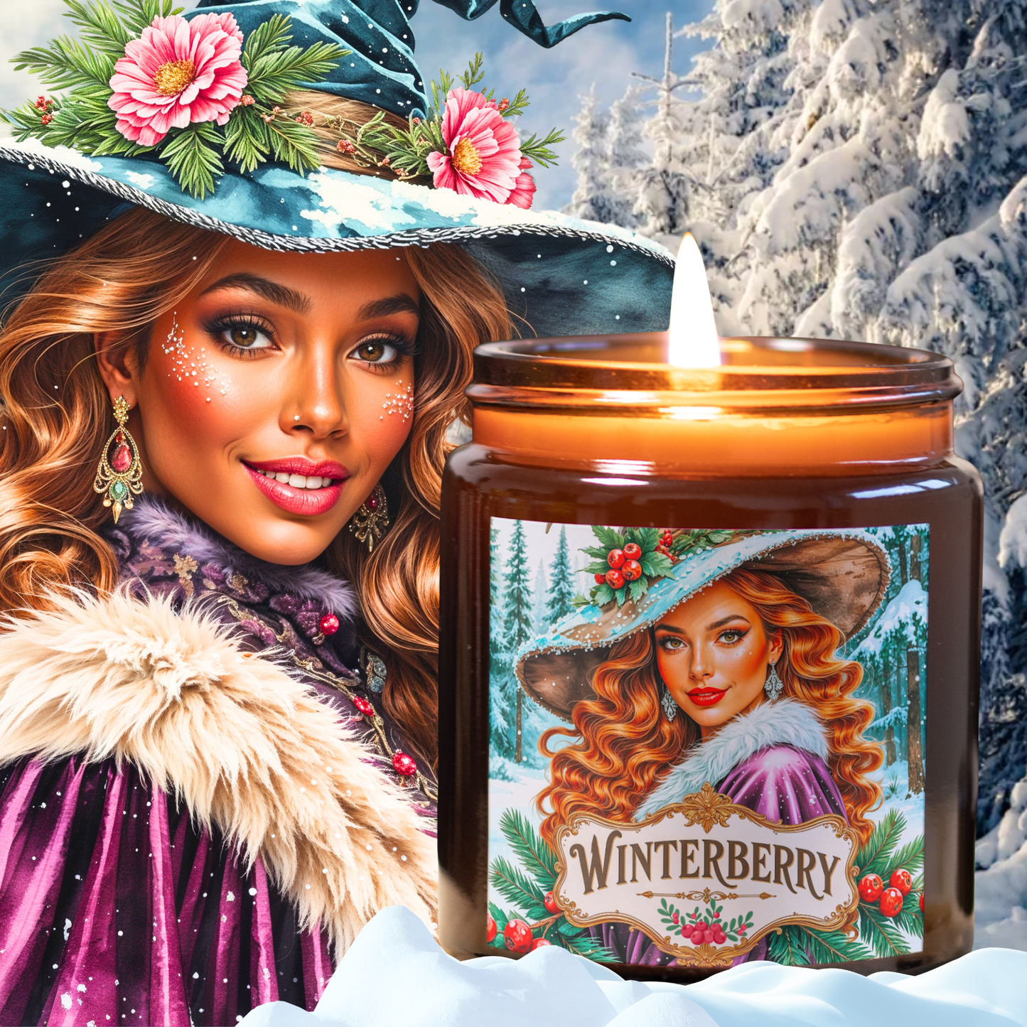 Winterberry Cranberry Candle