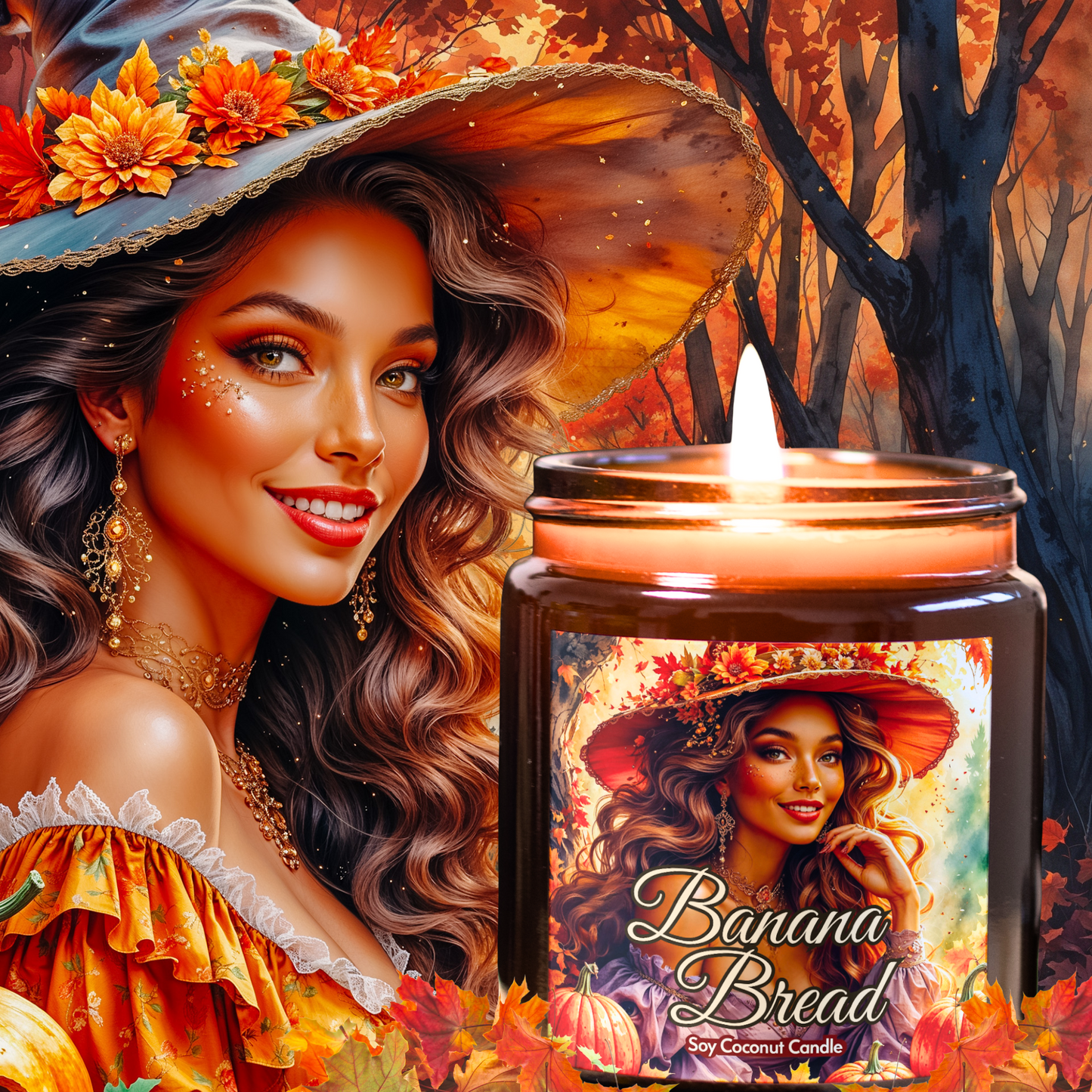 Banana Bread Candle