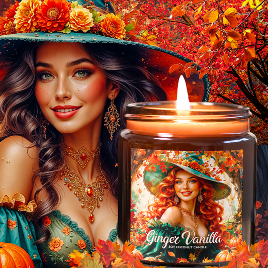 Ginger Vanilla Soy Candle