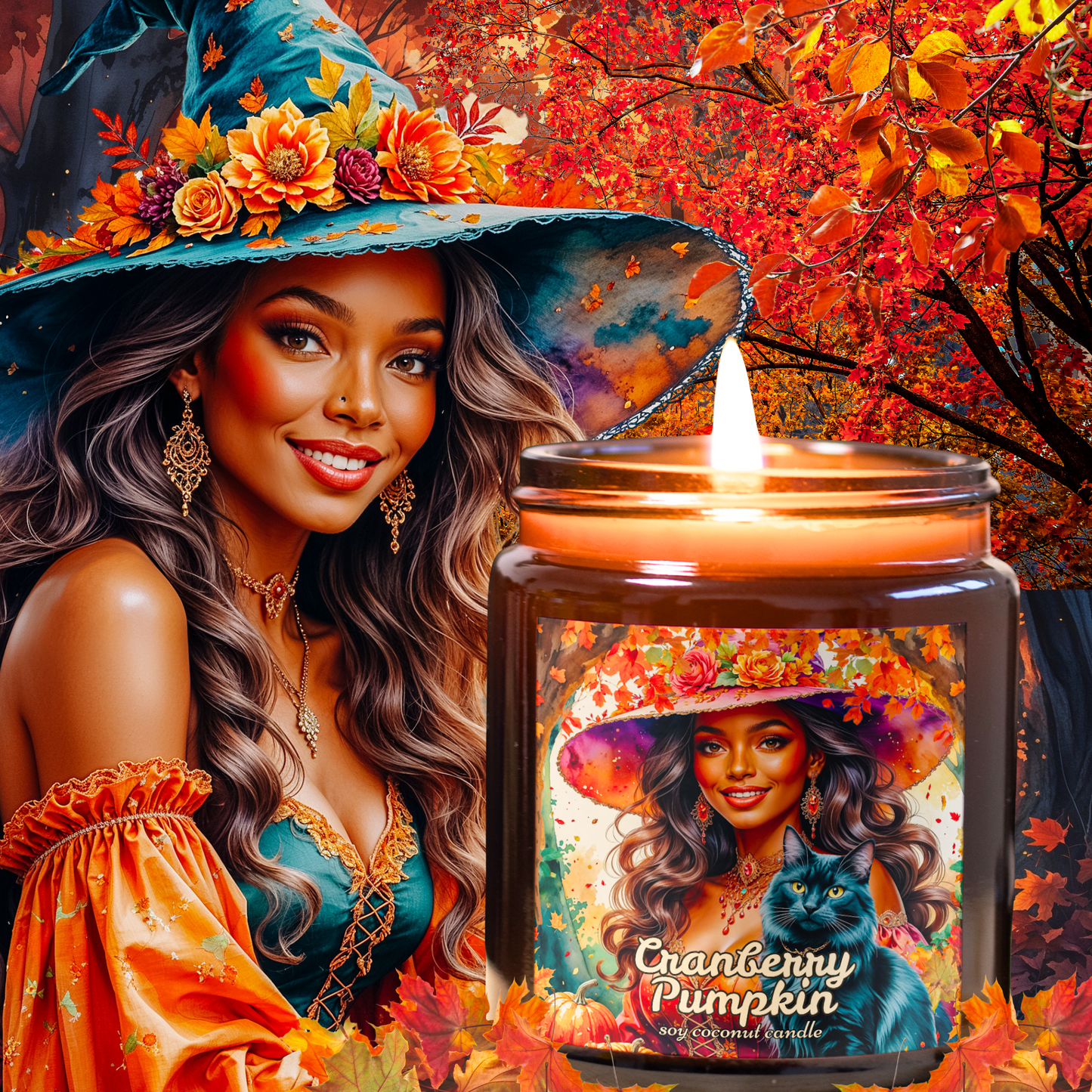 Cranberry Pumpkin Soy Candle