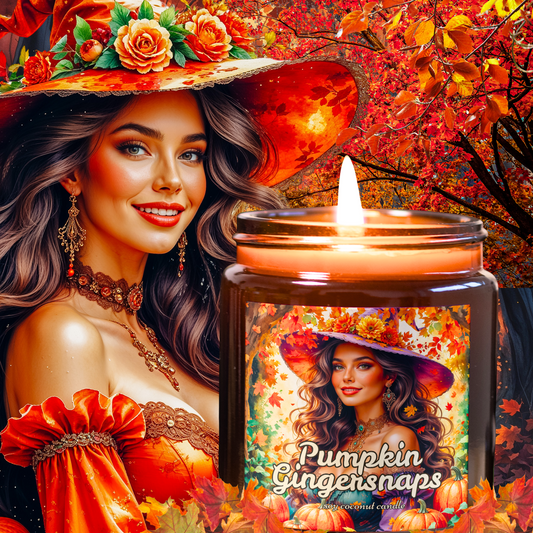 Pumpkin Gingersnaps Soy Candle