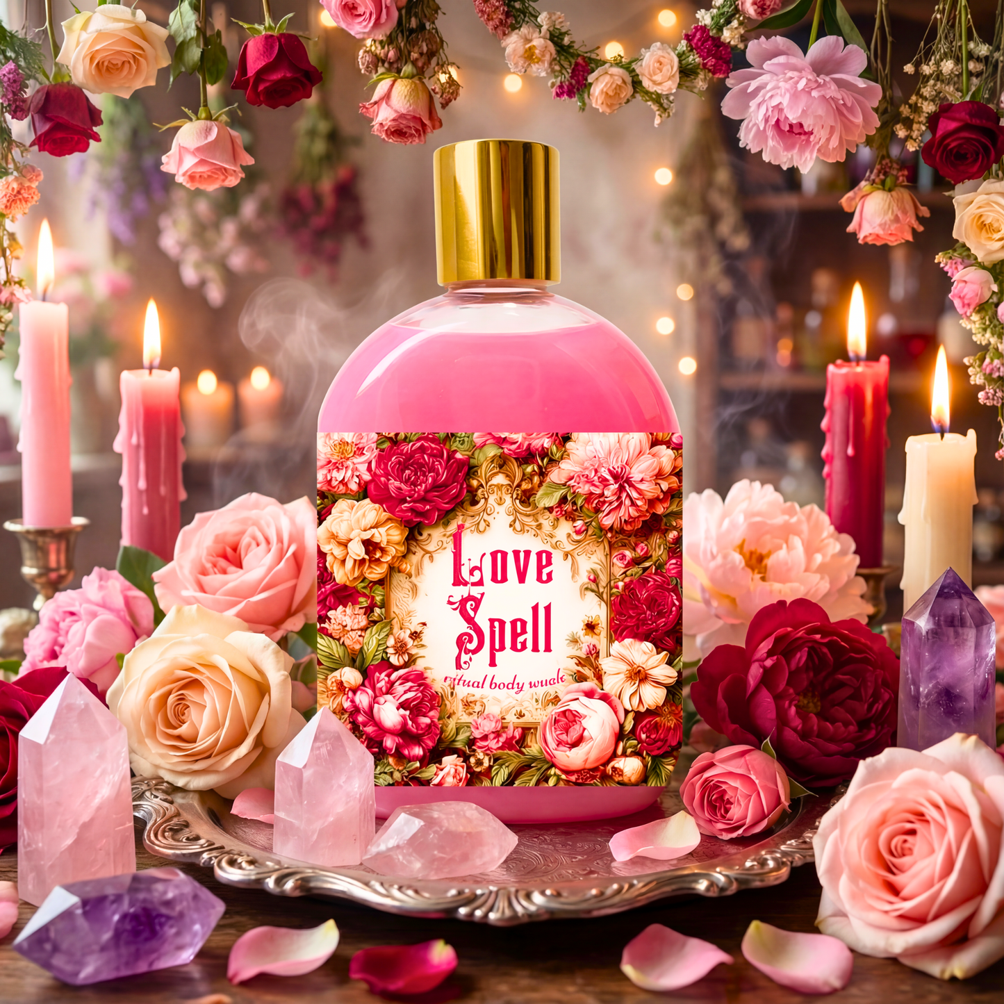 Love Spell Body Wash – Love Bath Ritual